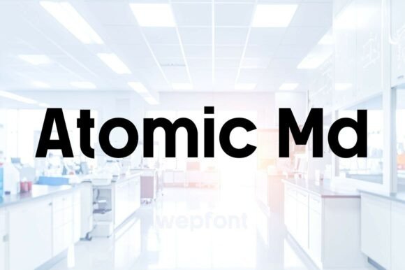 Atomic Md: A Font That Speaks to the Future of Design