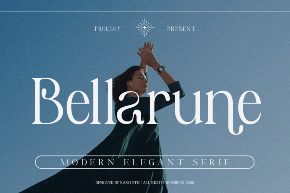 Bellarune Serif Font for Modern Editorial Design