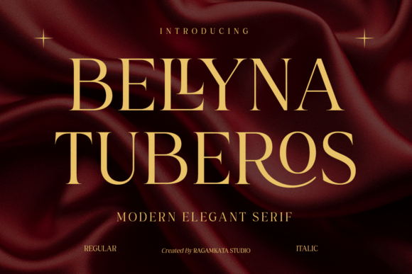 Bellyna Tuberos: A Serif Font That Elevates Branding