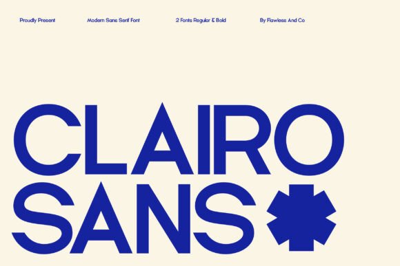 Clairo Sans for a Modern Website Redesign