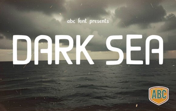 Dark Sea: A Bold Sans Serif Font for Handmade Projects