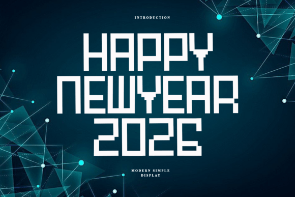 Happy Newyear2026 Font Review for Branding and Design