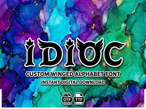 Idioc: A Decorative Font for Professional Branding