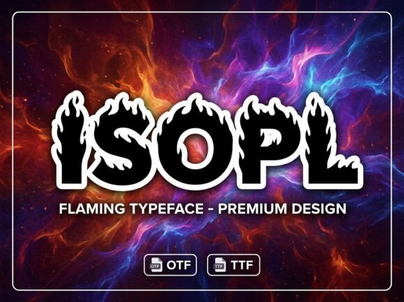 Isopl: A Decorative Font That Elevates Web Design