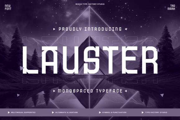 Lauster: A Modern Typeface for Digital Branding