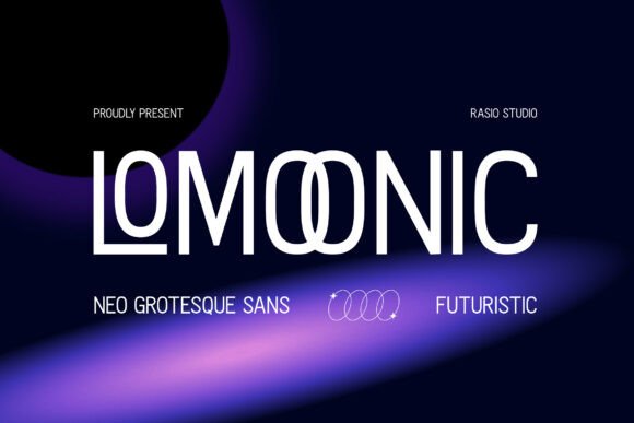 Lomoonic: A Modern Sans Serif Font for Digital Design