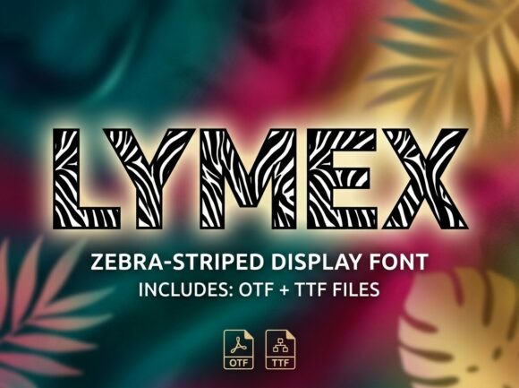 Lymex: A Decorative Font for Handmade Creations