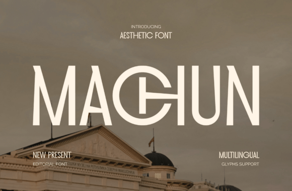 Machun – A Refined Sans Serif Font for Modern Branding