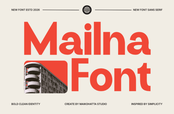 Mailna: A Modern Sans Serif Font for Your Business Branding