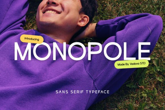 Monopole: A Modern Sans Serif Font for Bold Branding