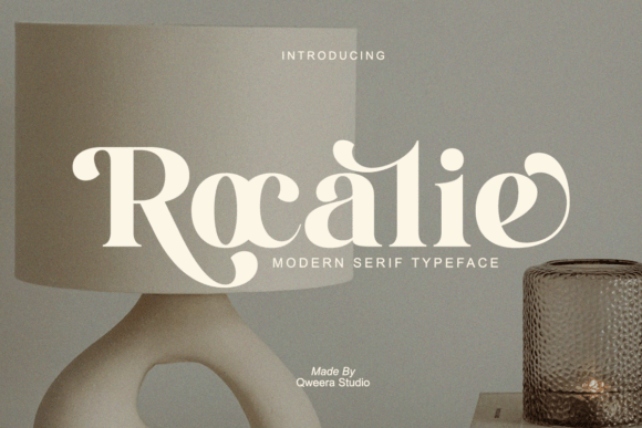 Rocalie: A Refined Serif Font for Branding and Design
