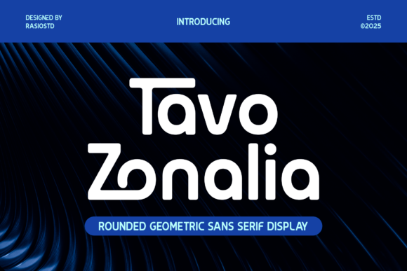 Tavo Zonalia: A Modern Typeface for Editorial Design
