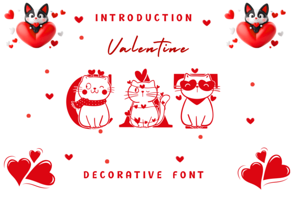 Valentine Cat: A Playful Typeface for Editorial Design
