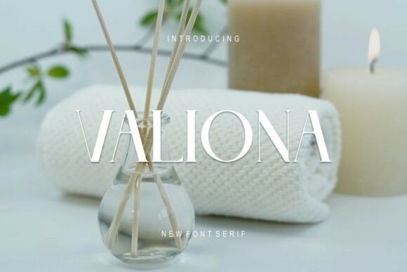 Valiona: A Modern Serif Font for Editorial Elegance