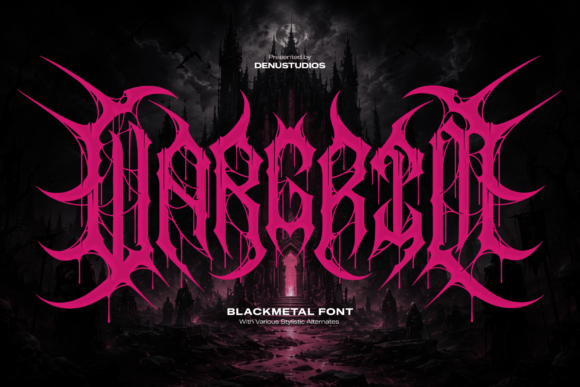 Wargrim: A Bold Blackletter Font for Impactful Design